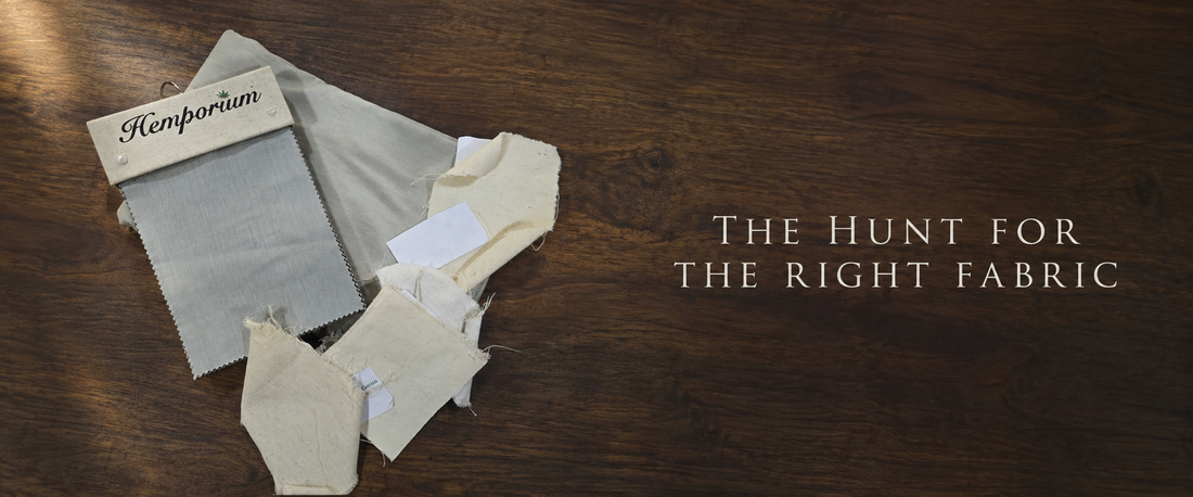 The Hunt for the Right Fabric